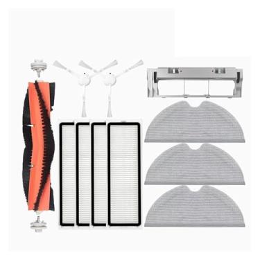 Imagem de Compatible With Xiaomi Mi Robot Vacuum-Mop 2 STYTJ03ZHM Vacuum Cleaner Accessories Hepa Filter Mop Cloth Main Side Brush Spare Parts(Green)