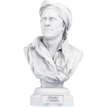 Imagem de Estátua Busto Nicolas Coustou (Cor Mármore)