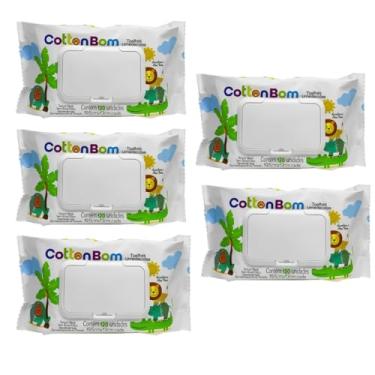 Imagem de Lenços Umedecidos Toalhas Suaves 1 a 10 Pacotes Hipoalergênico Macio e Resistente (5 Pacotes)
