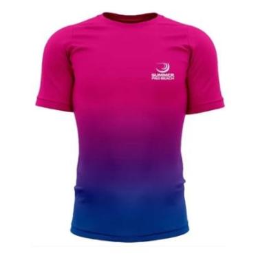 Imagem de Camiseta Summer Pro Preta Cinza Treino Corrida - Anti Odor UV 50+-Unissex