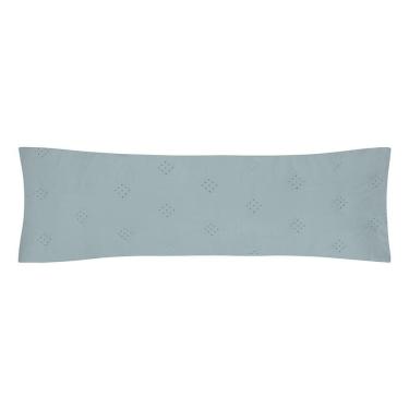 Imagem de Porta Travesseiro Body Pillow Altenburg Ultrawave Anarruga Azul Etienne