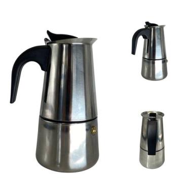 Imagem de Cafeteira Italiana 4x200ml Inox 800ml - THIKA
