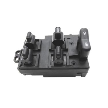 Imagem de Botão do interruptor de controle do vidro elétrico, interruptor principal de controle do vidro elétrico para Accord 1994-1997 35750-SV4-A11 35750-SM4-A11ZC