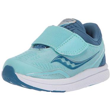 Imagem de Saucony Tênis infantil Kinvara 11 Jr, Ilha Paradise, 4 X-Wide Little Kid