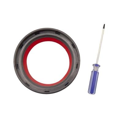 Imagem de Gloate Substituição do anel de vedação fixo do compartimento de poeira para aspirador de pó Dyson V11 V15 SV14 SV15 SV22 Aspirador de pó, tanque de balde de sujeira peças seladoras acessórios
