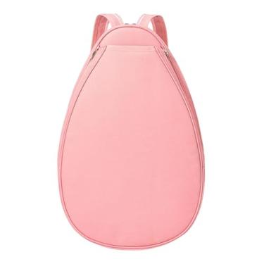 Imagem de Baoblaze Bolsa para raquete de tênis esportiva para homens e mulheres, capa para raquete, elegante, portátil, e impermeável para tênis, badminton, Pink S