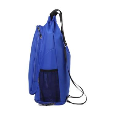 Imagem de Fenteer Mochila para tênis, bolsa para raquete de badminton, mochila esportiva, bolsa para raquete de tênis e futebol, Azul Real