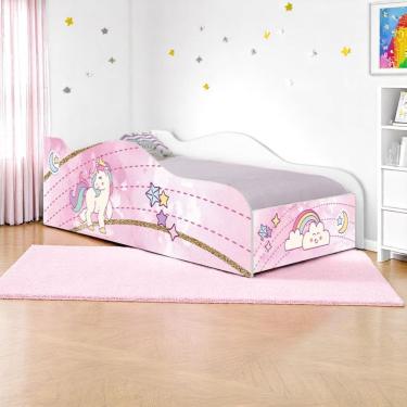 Imagem de Cama Mobili Infantil Unicónio Rosa