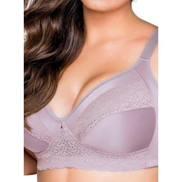 Imagem de Sutiã Sustentação Dilady 124131 Plus Size Sem Aro Sem Bojo Microfibra 