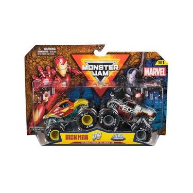 Imagem de 2 Carrinhos Homem De Ferro E Máquina De Combate -Monster Jam