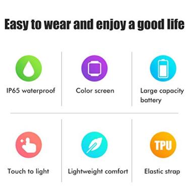 Imagem de Generic Relógio Eletrônico Infantil Led Digital Esportivo Relógio Confortável Tela de Toque Y4 Dial Time Display Elegante Pulseira Macia para Todas As Ocasiões (vermelho #40)