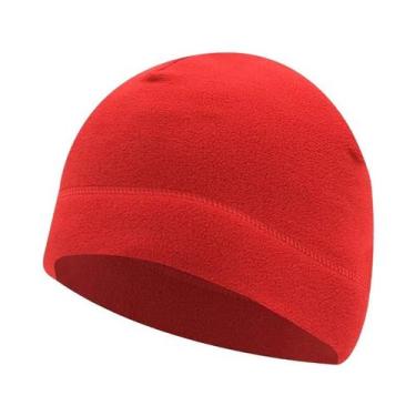 Imagem de Gorro Térmico Unissex De Inverno Em Fleece, Quente E À Prova De Vento 