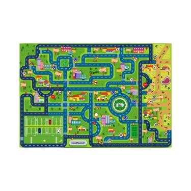 Imagem de Tapete Interativo De Trânsito Para Crianças, Tapete De Atividades Para