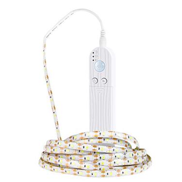 Imagem de Fita de LED Dimmable com Sensor Movimento PIR Luz Corda para TV Computador Fundo Mesa Iluminação Decorativa Casa Cozinha