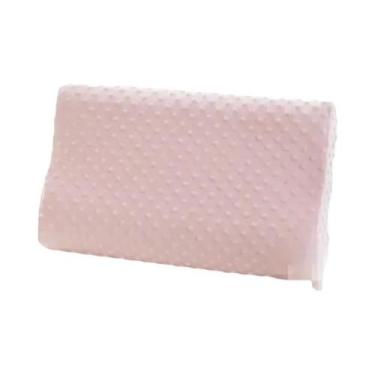 Imagem de Travesseiro De Espuma De Memória De Fibra De Bambu 40x25cm Suporte Ort