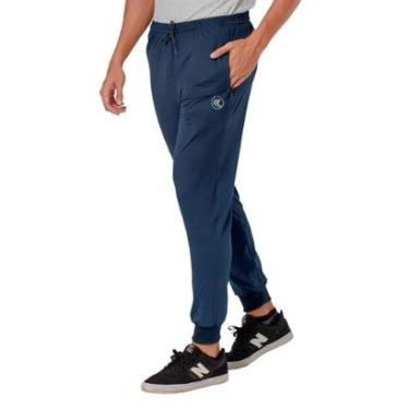 Imagem de Calça Esporte Legal Esportiva Masculina - Azul G-Masculino