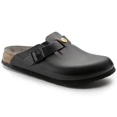 Imagem de Birkenstock feminino aberto nas costas, Preto, 11-11.5