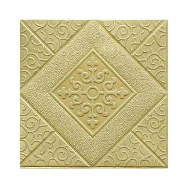 Imagem de Papel De Parede 3D De Espuma Macia Impermeável Autoadesivo À Prova De 