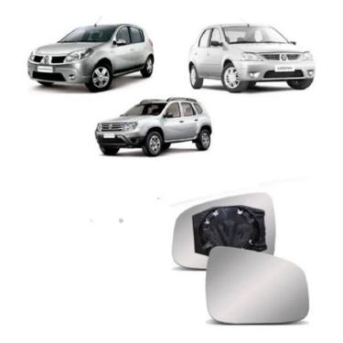 Imagem de Lente Espelho Retrovisor Duster 2009 10 11 2012 13 2014 Dir