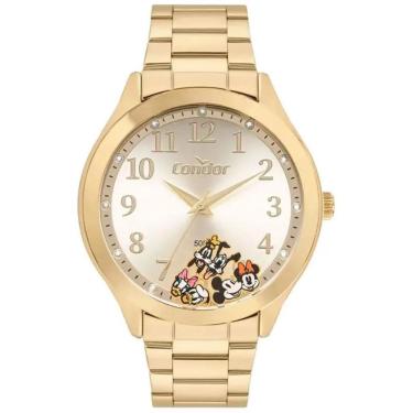 Imagem de Relógio Disney Condor Feminino Dourado Co2035Nhf/I4X