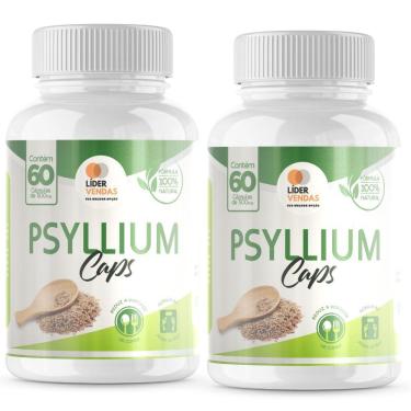 Imagem de Psyllium - 2 Potes Fibras Naturais Para Sua Saúde Digestiva!