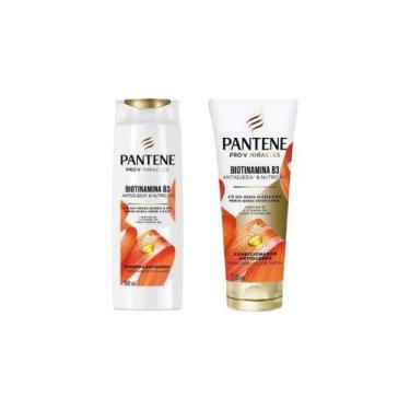 Imagem de Kit Pantene Biotinamina Shampoo 300Ml+Cond 150Ml