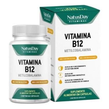 Imagem de Vitamina B12 Alta Concentração 60 Cápsulas Natusday-Unissex