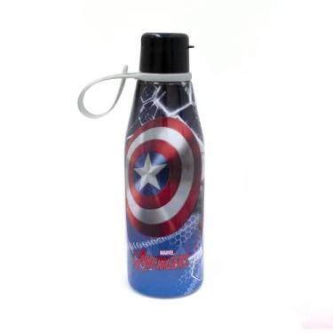 Imagem de Garrafa Infantil de Plástico  Com Tampa Abre Fácil 530ml Plasútil, Cap