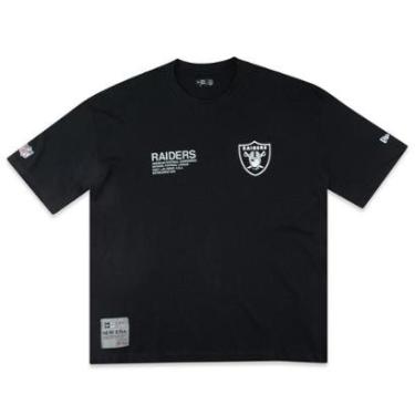 Imagem de Camiseta New Era Regular NFL Las Vegas Raiders Institutional Style Masculino-Masculino