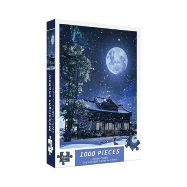 Imagem de Quebra-Cabeça De Papel Para Adultos 75x50CM 1000 Peças, Alta Dificulda