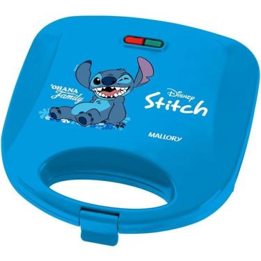 Imagem de Sanduicheira Elétrica Stitch Azul 750W 110V