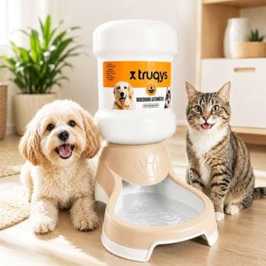 Imagem de Bebedouro Automatico Nude Caes Gatos Agua 2L Bebida Pet - PET IN