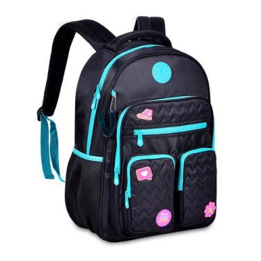 Imagem de Mochila Costas Luluca Original Volta as Aulas 2024 Lu24088/24089 - Cli