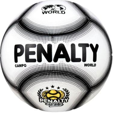 Imagem de Bola Campo Penalty Legacy World Paulista 1999, Branco, Preto