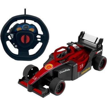 Imagem de Carrinho de Controle Remoto Formula GSA Racing Team Vermelho Candide 3
