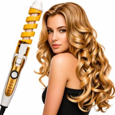 Imagem de Modelador de Cachos Automático Anti Frizz Espiral Bivolt