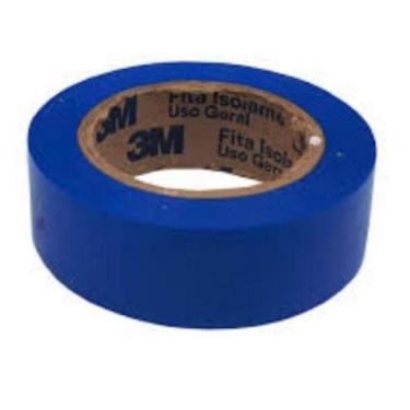 Imagem de Fita Isolante Colorida 3m 18x10 Azul