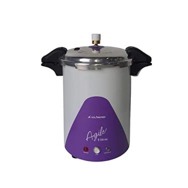 Imagem de Autoclave Vertical Volare Agile Roxo 5 Litros - Volare Med - 220V