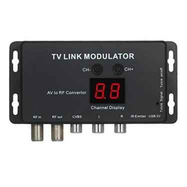 Imagem de Tingpai Modulador TVLINK Conversor de AV pa RF e Modulador de RF Extender IR