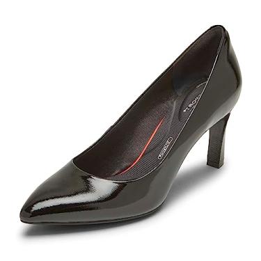 Imagem de Rockport Sapato feminino Tm Sheehan, Couro envernizado preto, 8