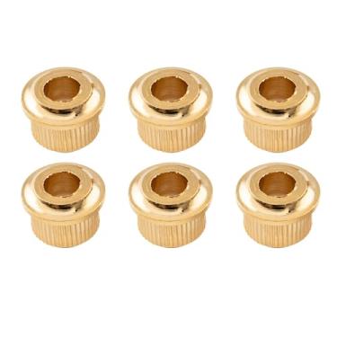 Imagem de Musiclily Pro Vintage/Moderno 6mm a 10mm Buchas de Conversão para Tarraxa de Guitarra, Dourada(6 Peças)