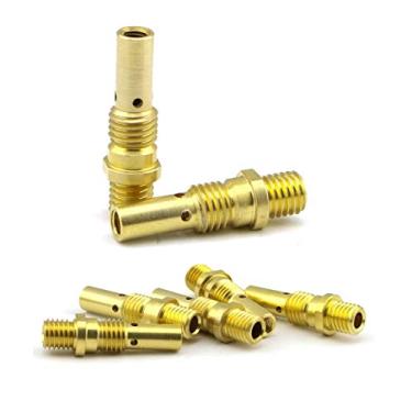 Imagem de WeldingCity 5 unidades de difusor a gás 35-50 para pistolas de solda Lincoln Magnum 100L Tweco Mini No.1 MIG