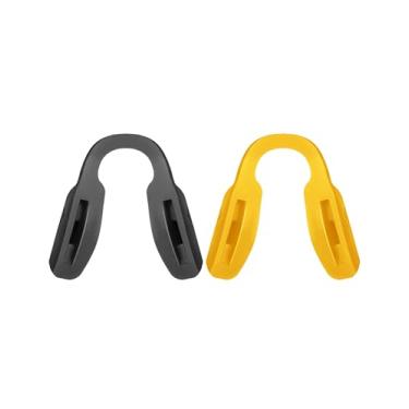 Imagem de Mryok 2 pares de almofadas de nariz de substituição para óculos de sol Oakley Low Key - amarelo e preto