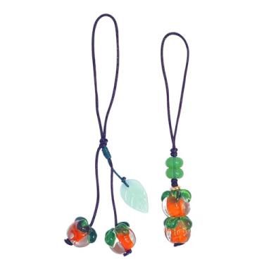 Imagem de AGEN KGEN Encantos de telefone com flores fofas pulseiras de cristal lírio do vale de cristal para celular acessórios para mulheres, Cristal, Cristal