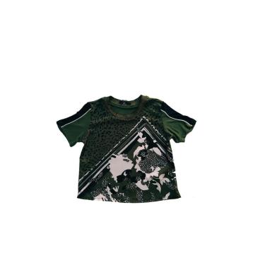 Imagem de Blusa Acostamento Estampa Floral Verde Tomilho Tam. M-Feminino