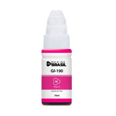 Imagem de Garrafa de tinta Gi-190 Magenta compatível canon G4111 - Bulk Ink do B
