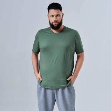 Imagem de Tech T-Shirt Anti Odor Gola V Plus Masculina-Masculino