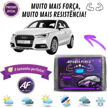 Imagem de Capa De Cobrir Carro Audi A1 Forrada Impermeável Armada Force - Armada