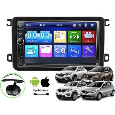 Imagem de Central Multimidia Sandero Bluetooth Usb Universal Mp5 - Knup