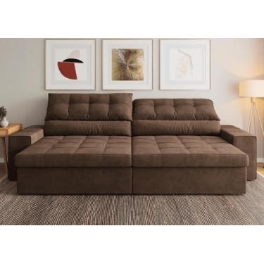 Imagem de Sofá Medelín 2,75m (L) com Carregador USB Retrátil e Reclinável - Cial